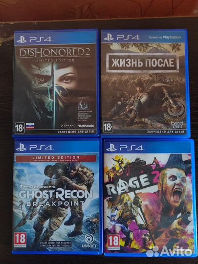 Игры для приставок ps4