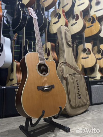Crafter DE-7/NC электроакустическая гитара (Новая)