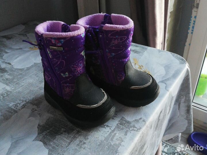 Сапожки зимние детские