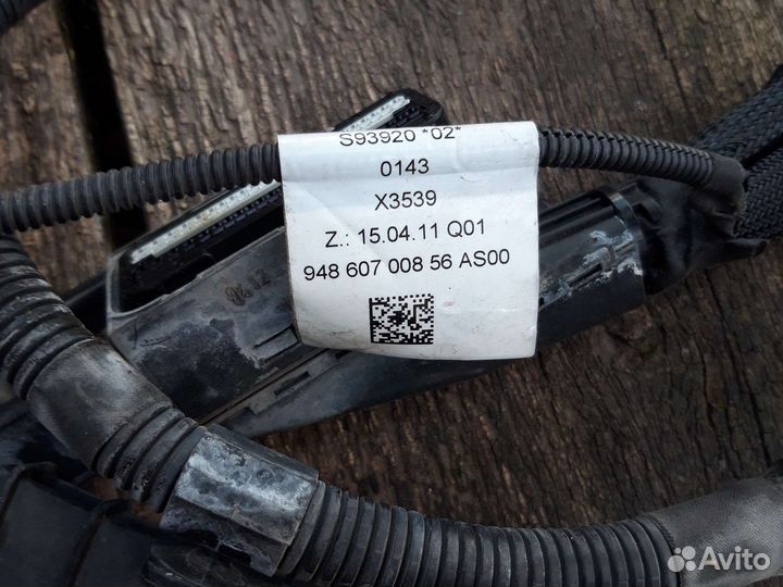 Проводка моторная Porsche cayenne 958 4.8 turbo