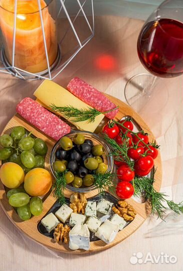 Менажница деревянная