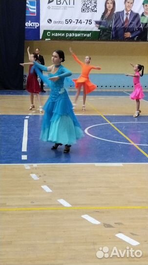 Платье для бальных танцев стандарт