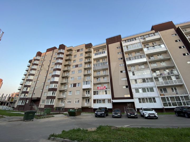 2-к. квартира, 60 м², 6/10 эт.