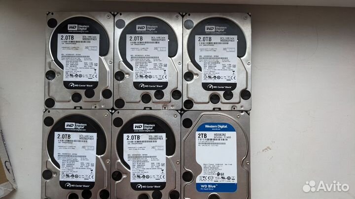 Жесткий диск WD Caviar Black WD2002faex 2Тб