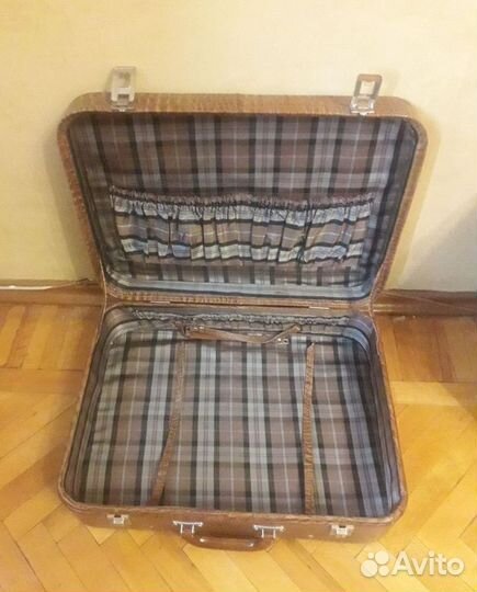 Кожаный чемодан СССР