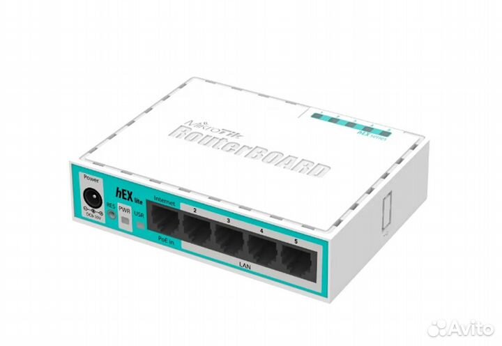 Маршрутизатор MikroTik Микротик hEX lite RB750r2