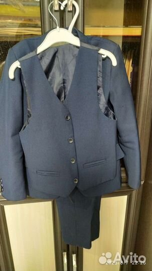 Школьный костюм для мальчика 122