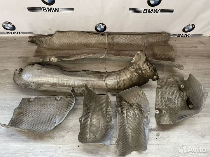 Теплоэкран/теплозащита днища BMW F06 N55B30A
