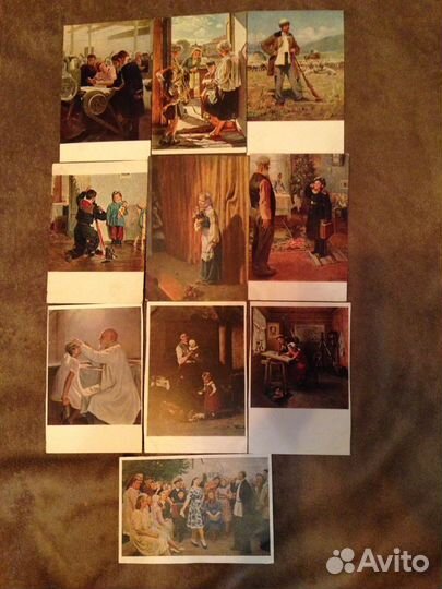 Почтовые открытки СССР 1949 - 55 год