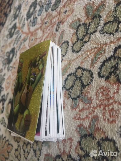 Наклейки Черепашки ниндзя коллекционные