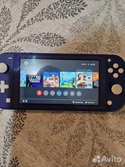 Nintendo switch lite с zelda