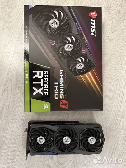 Видеокарта MSI RTX 3060 TI gaming X trio 8G