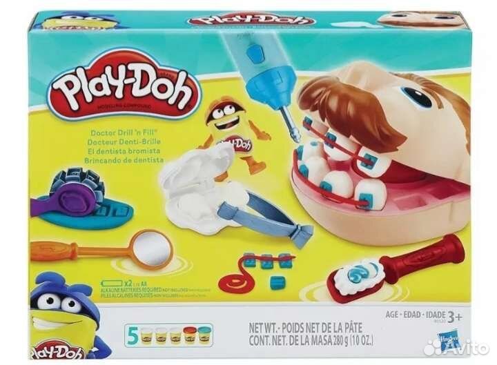 Парикмахерская и мистер зубастик play doh