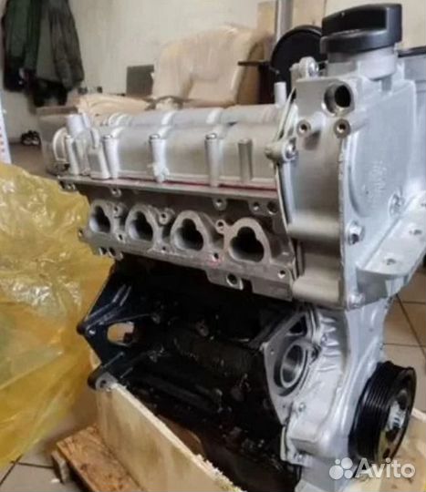 Двигатель новый volkswagen polo 1.6 cfna чугун