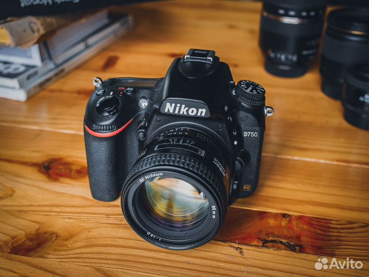 Nikon d750 с оптикой