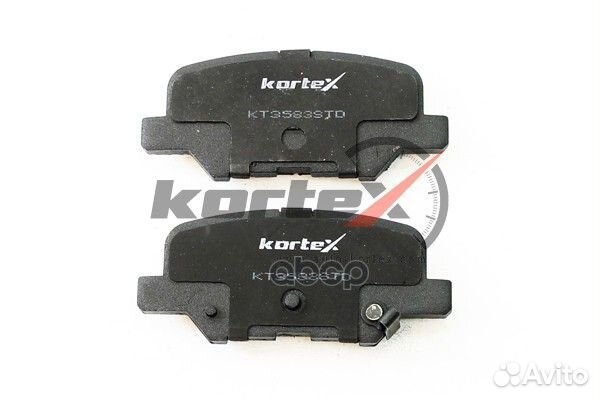 Колодки тормозные дисковые зад KT3583STD kortex