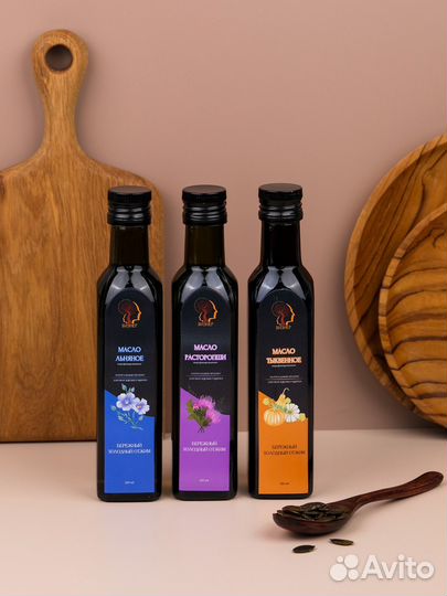 Набор сыродавленных масел