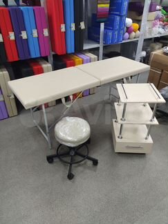 Кушетка массажный стол + оборудование для салона