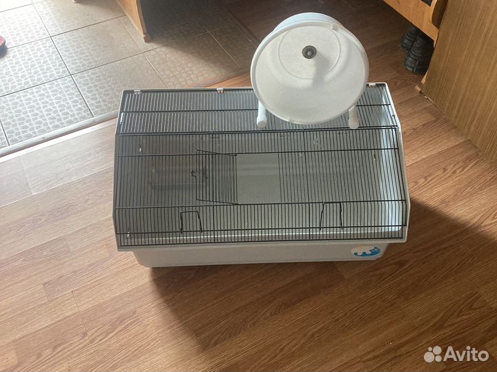 Клетка + беговое колесо