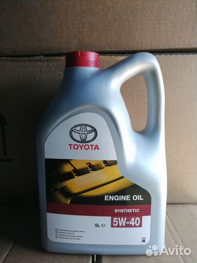 Масло моторное Toyota 5w40