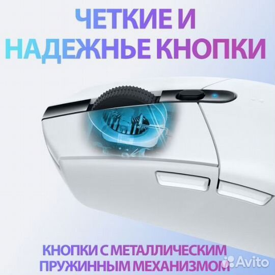 Игровая мышь Logitech G304 (G305) Lightspeed White