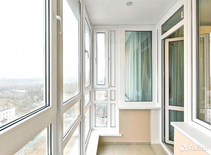 Остекление балконов и замена окон