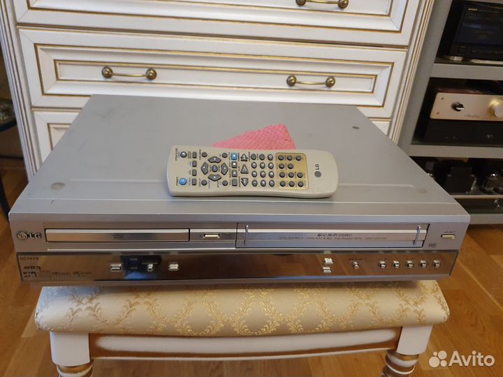 DVD, VHS плеер LG DC 592W