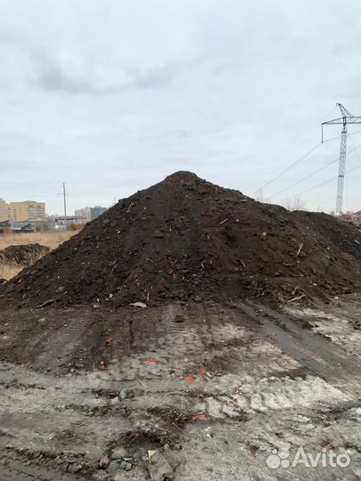 Грунт земля для отсыпки