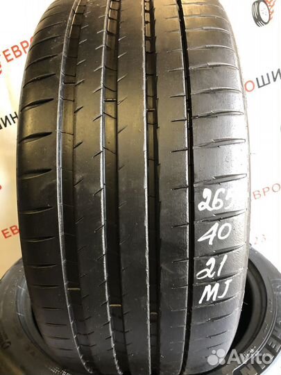 Michelin Pilot Sport 4 S 265/40 R21 и 295/35 R21 105Y