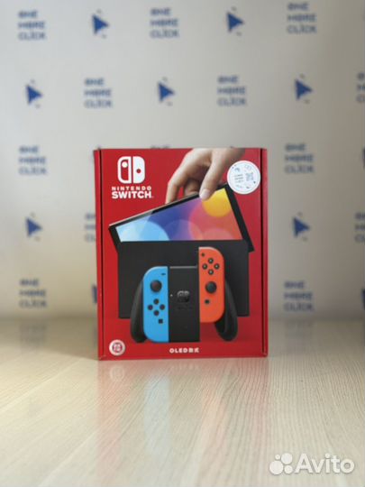 Прошитая Nintendo Switch oled новая