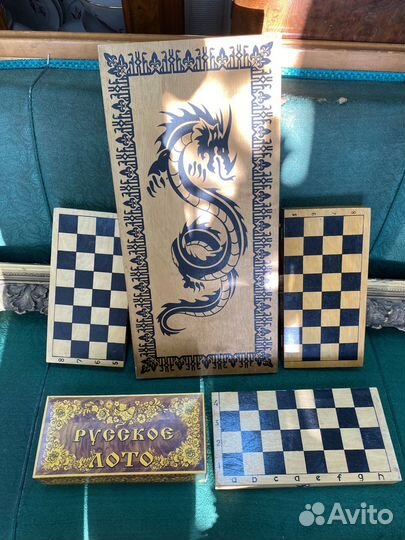 Нарды и другие настольные игры СССР