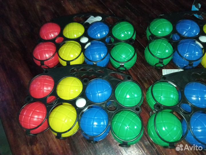 Набор булей для игры в петанк / бочче