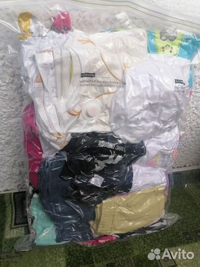 Вещи пакетом на девочку 86-98