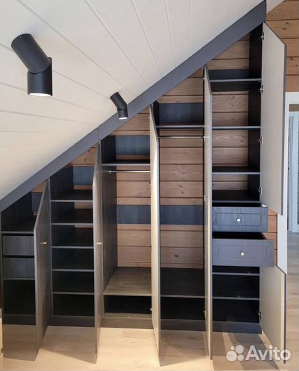 Шкафы на заказ. Гардеробные