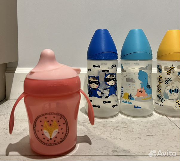 Бутылочки для кормления Suavinex
