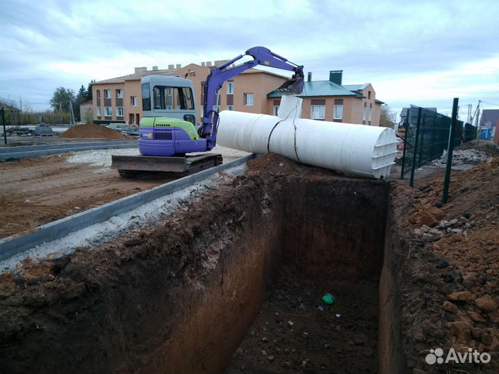 Услуги экскаватора