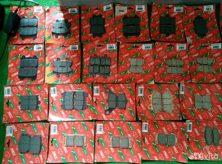 Трмозные колодки, мотоцикл, макси скутер