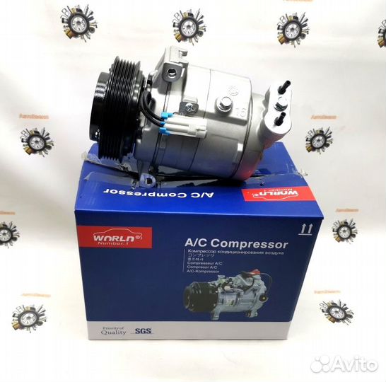 Компрессор кондиционера Шевроле Авео, Круз