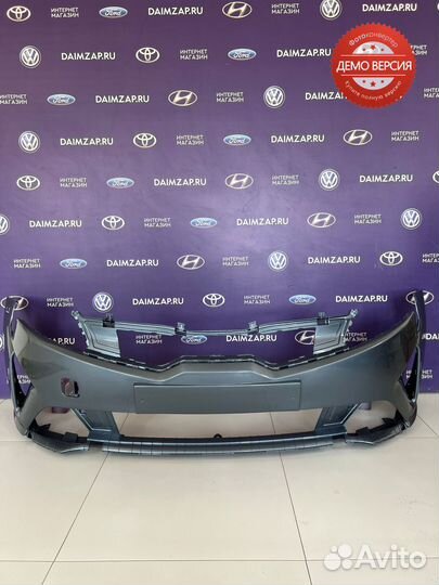 Бампер Передний Kia Rio (2020) / серый U4G