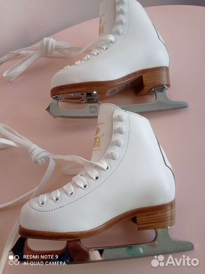 Коньки фигурные Wifa prima set 28 LL, новые
