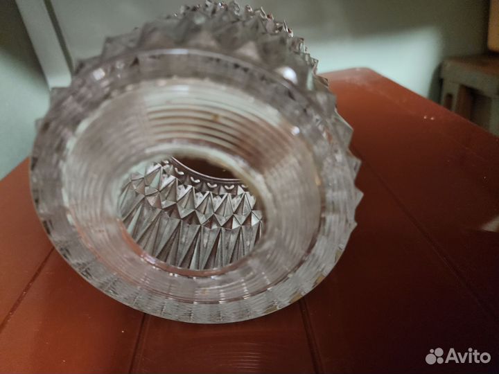 Хрустальные Плафоны для люстры стеклянные СССР