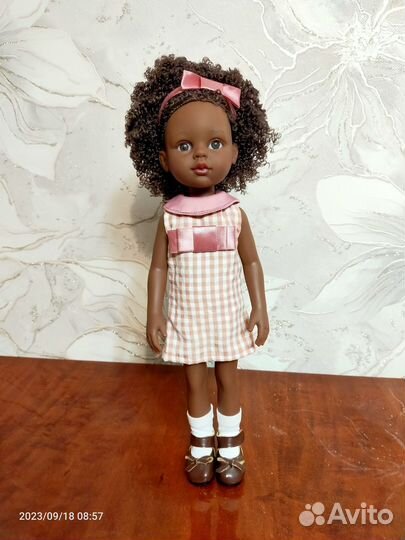 Кукла аналог Норы-Карлы от Паола Рейна афро
