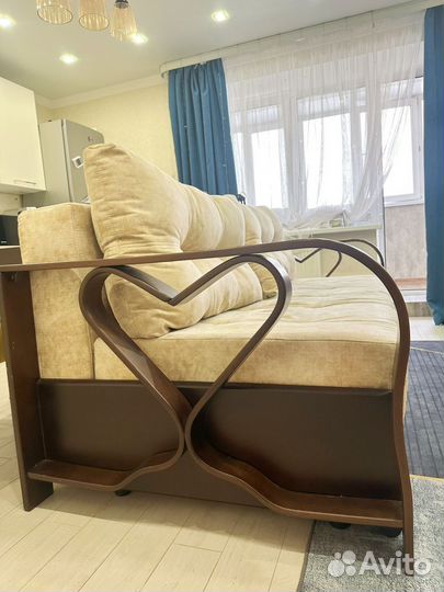 Диван прямой раскладной бу