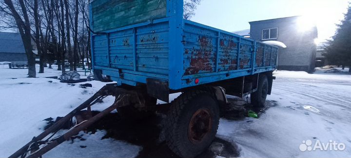 Прицеп бортовой МАЗ 83781, 1987