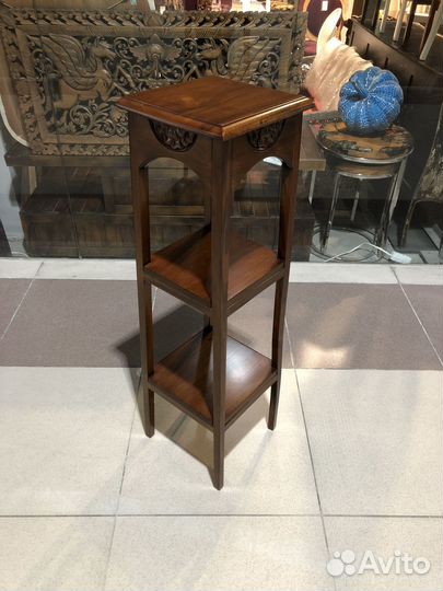 Подставка для цветов напольная деревянная