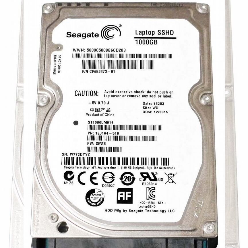 [ST1000LM014] Жесткий Диск Seagate 1tb Sata St1000lm014