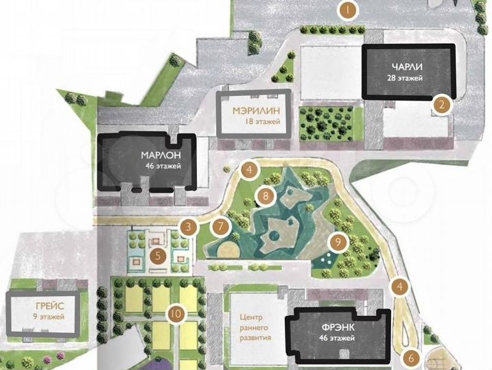 2-к. квартира, 46 м², 28/46 эт.