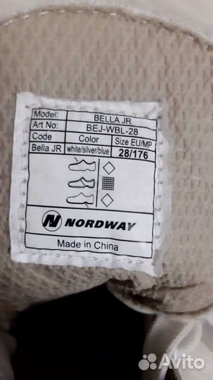 Коньки фигурные детские 28 размера