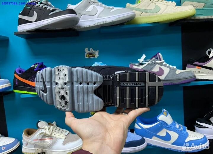 Кроссовки nike stussy