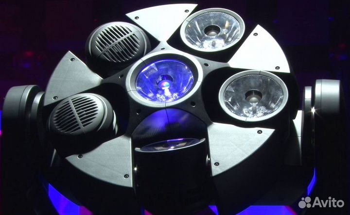 Вращающаяся голова dialighting MovingStar 6x40W